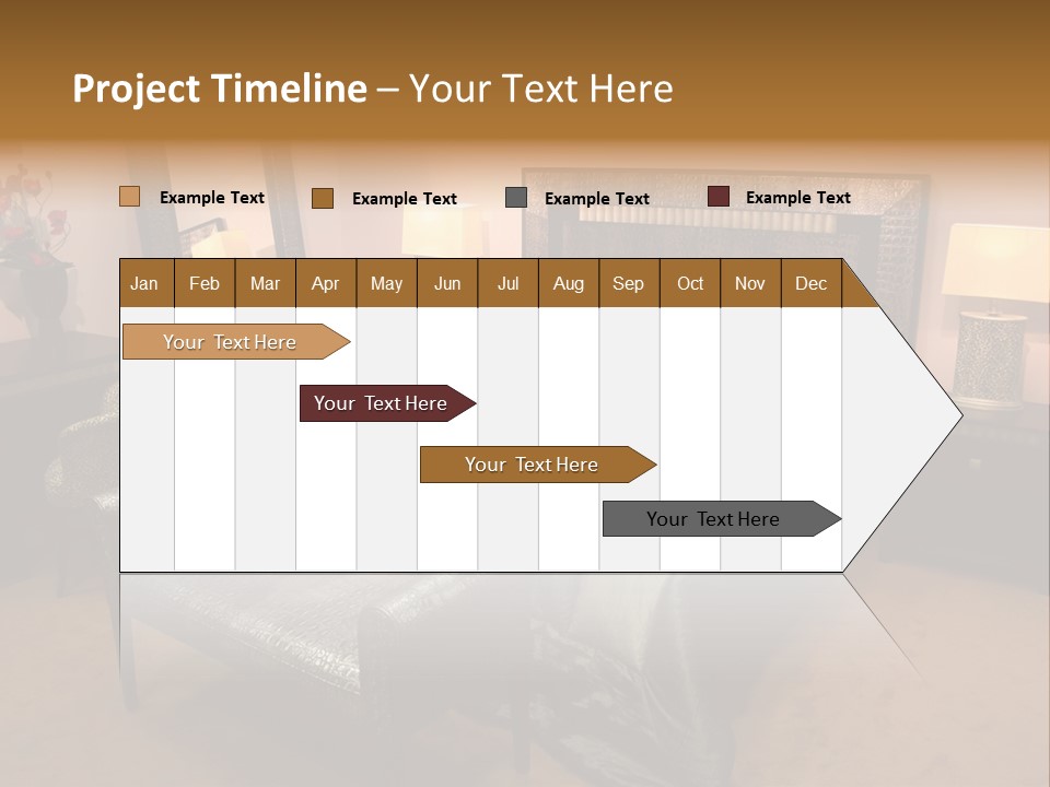 Decoration Lodging Home PowerPoint Template