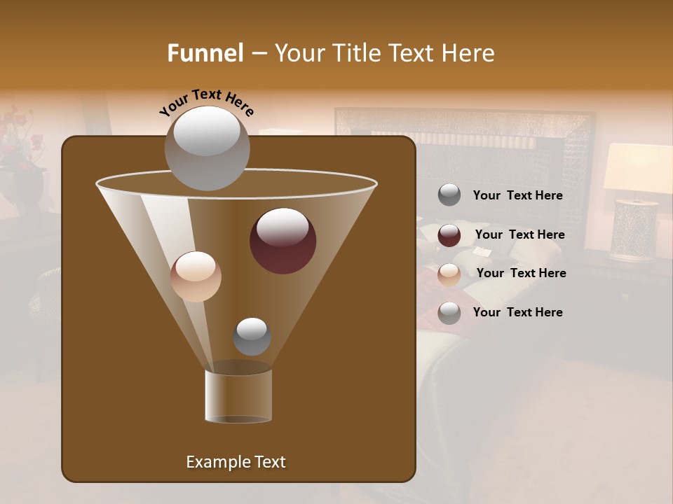 Decoration Lodging Home PowerPoint Template