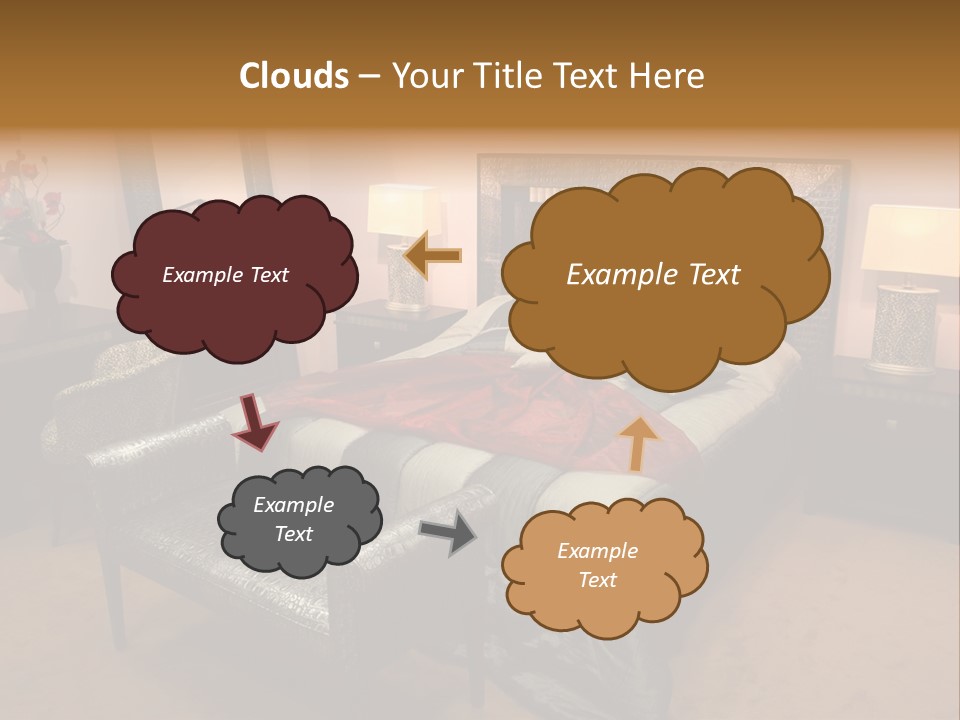 Decoration Lodging Home PowerPoint Template