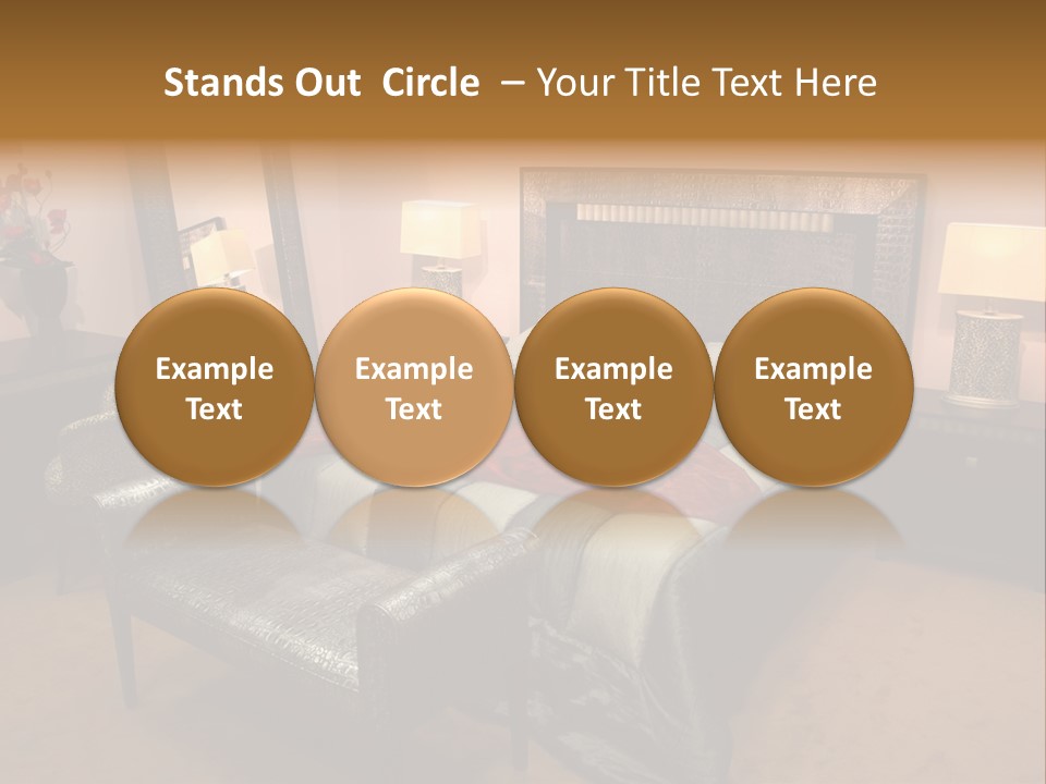 Decoration Lodging Home PowerPoint Template