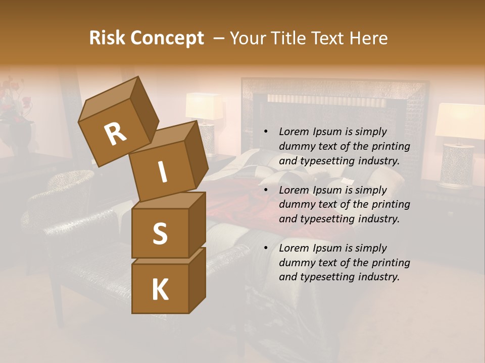 Decoration Lodging Home PowerPoint Template