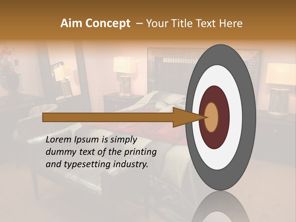 Decoration Lodging Home PowerPoint Template