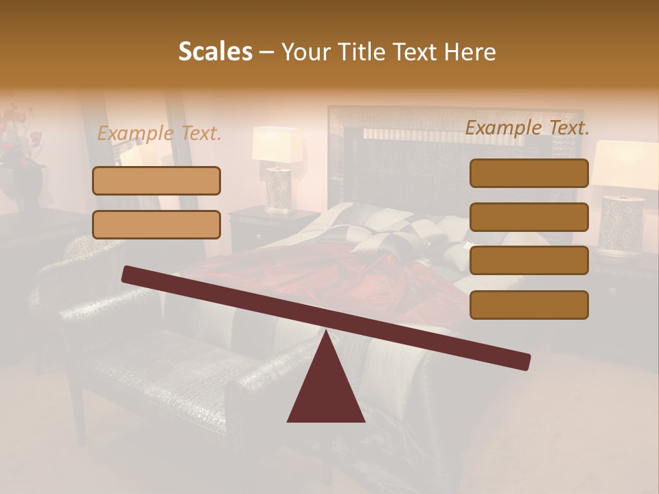 Decoration Lodging Home PowerPoint Template