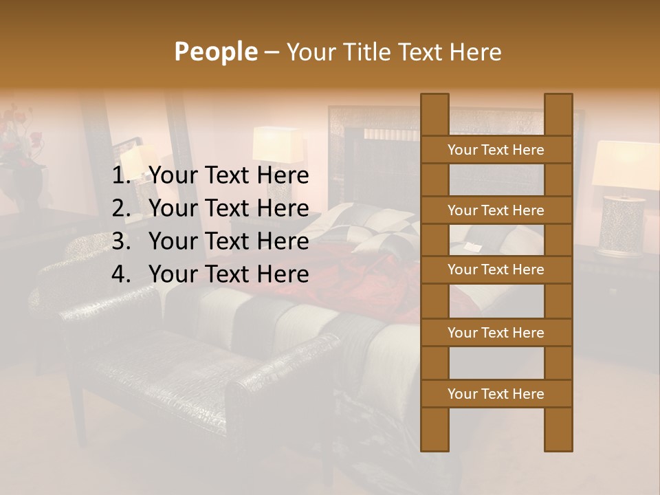 Decoration Lodging Home PowerPoint Template