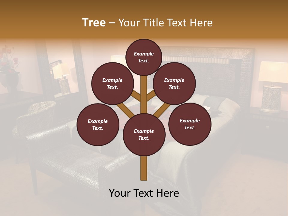 Decoration Lodging Home PowerPoint Template