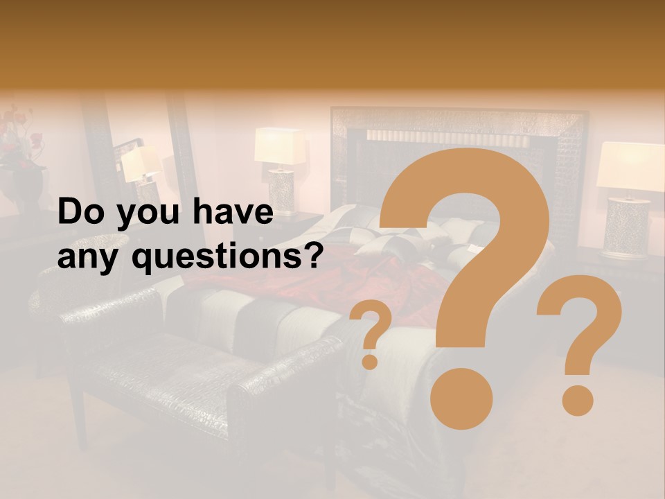 Decoration Lodging Home PowerPoint Template