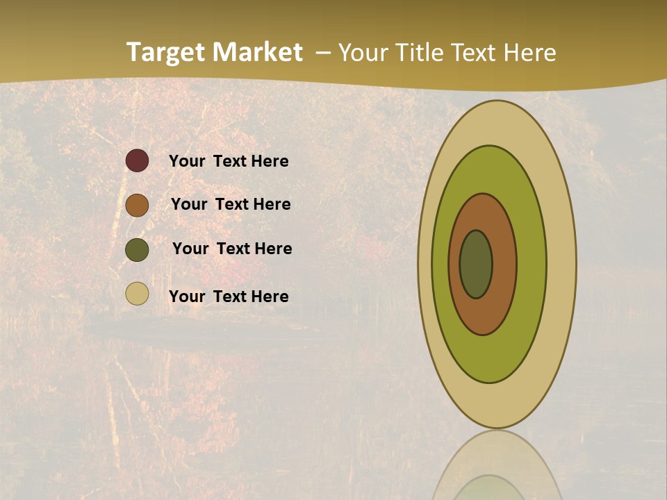 Woodlands Canada Peaceful PowerPoint Template