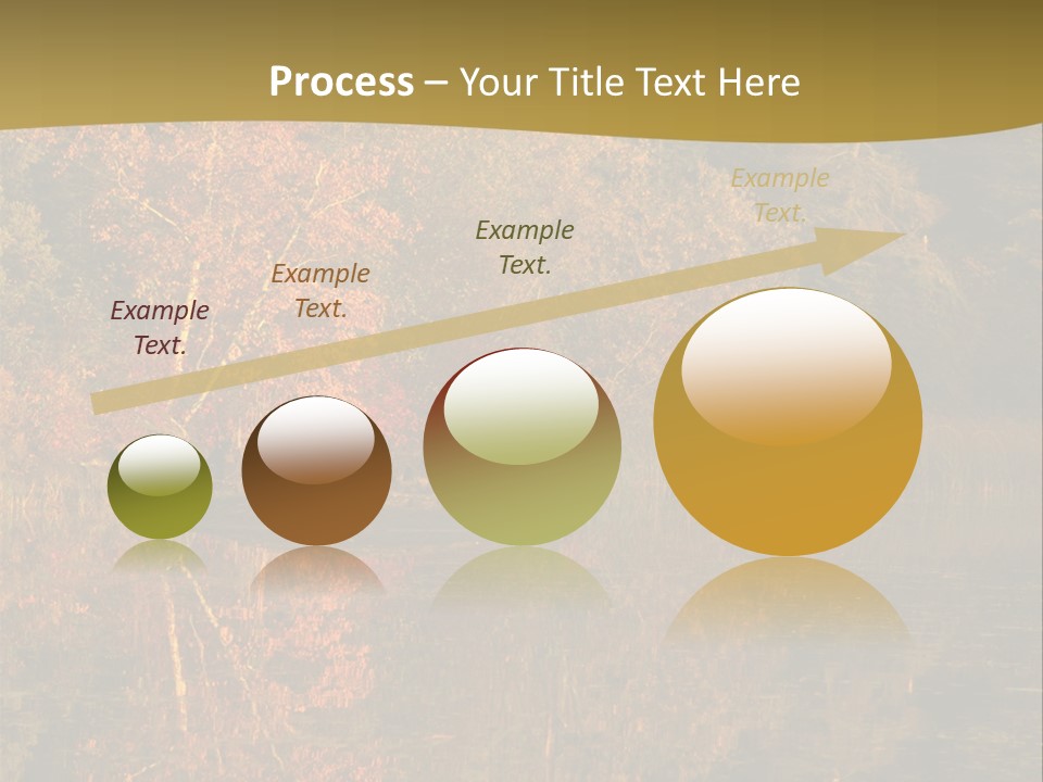 Woodlands Canada Peaceful PowerPoint Template