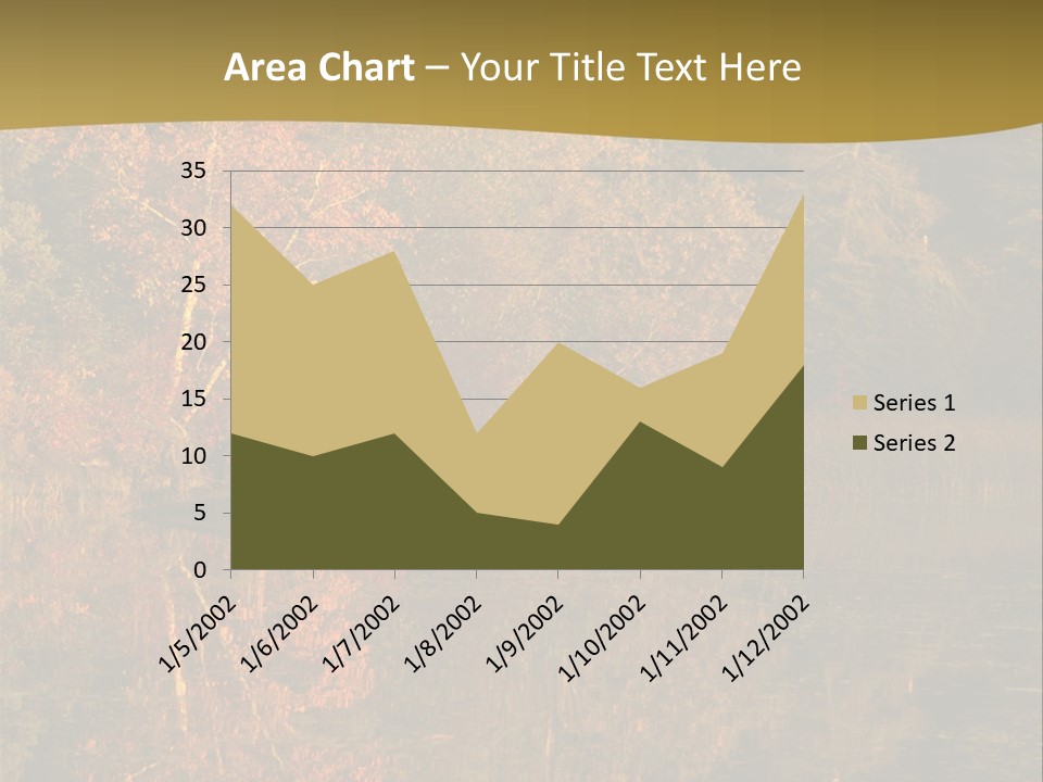Woodlands Canada Peaceful PowerPoint Template
