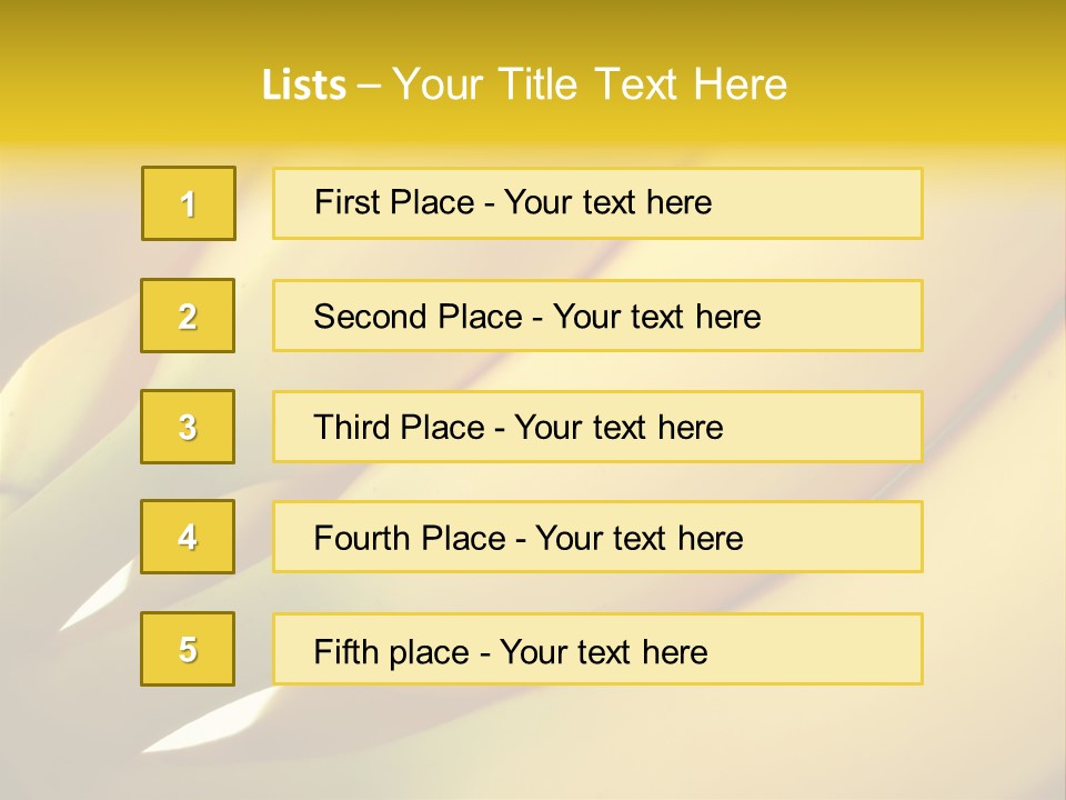 Nutritious Detail Bunch PowerPoint Template