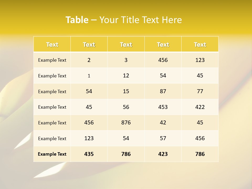 Nutritious Detail Bunch PowerPoint Template