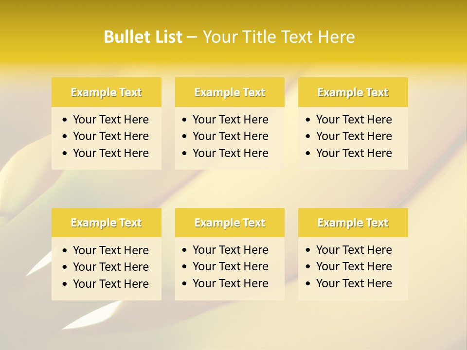 Nutritious Detail Bunch PowerPoint Template