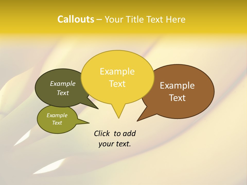 Nutritious Detail Bunch PowerPoint Template