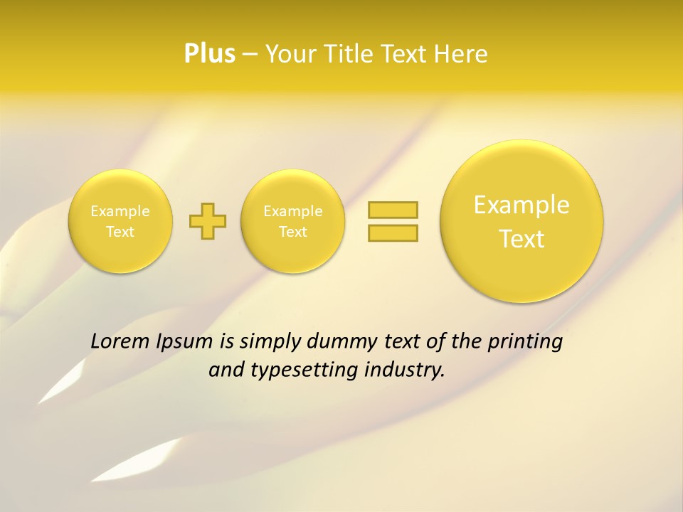 Nutritious Detail Bunch PowerPoint Template