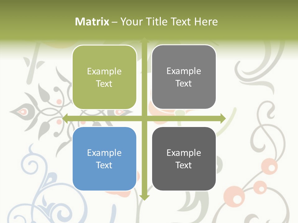 Graphic Set Ornament PowerPoint Template