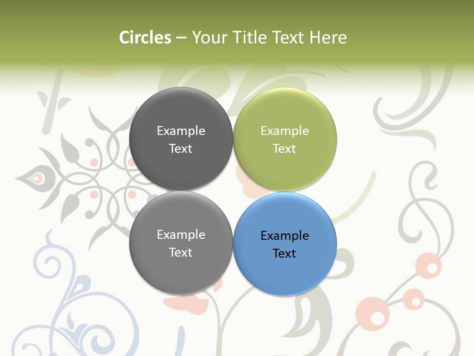 Graphic Set Ornament PowerPoint Template