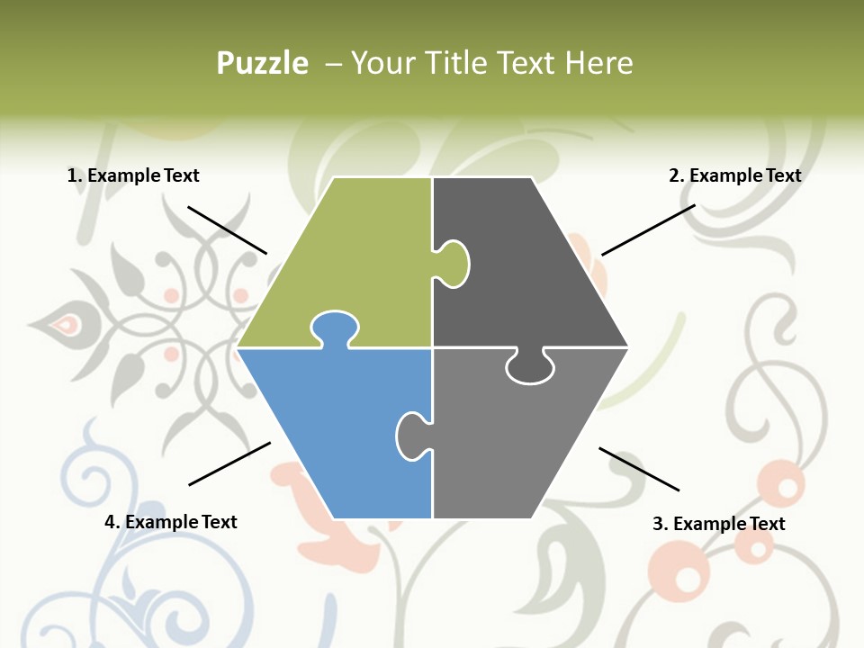 Graphic Set Ornament PowerPoint Template