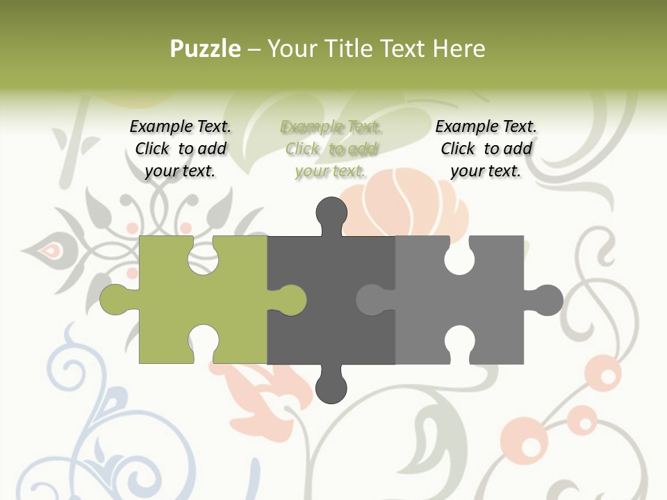 Graphic Set Ornament PowerPoint Template