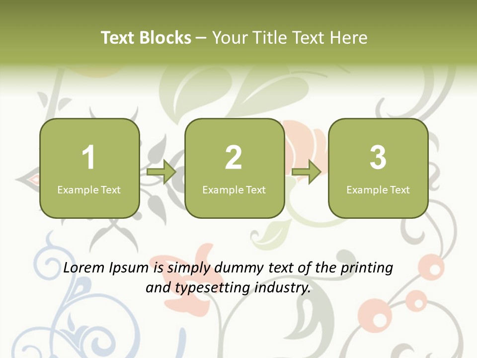 Graphic Set Ornament PowerPoint Template