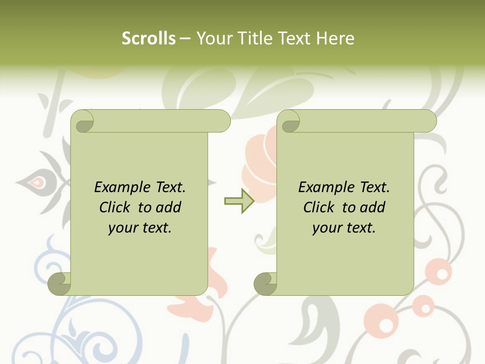 Graphic Set Ornament PowerPoint Template