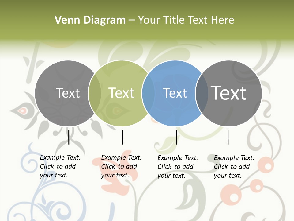 Graphic Set Ornament PowerPoint Template