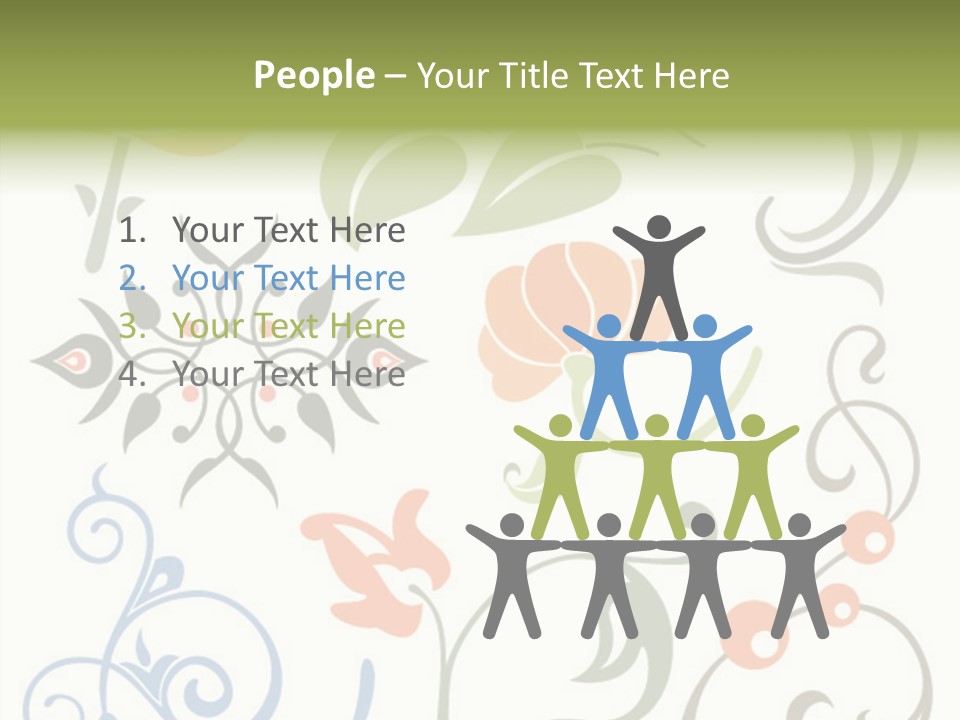 Graphic Set Ornament PowerPoint Template