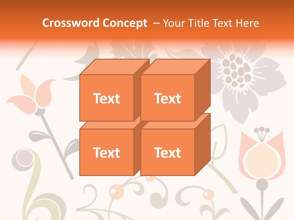 Panellabel Plant Deco PowerPoint Template