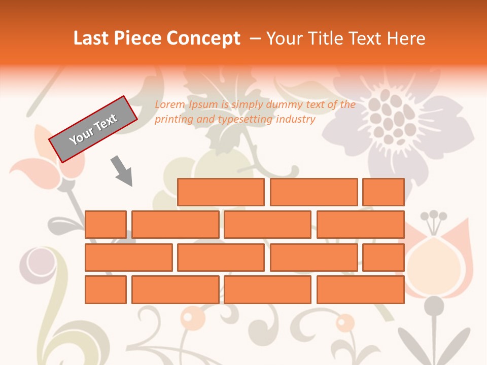 Panellabel Plant Deco PowerPoint Template