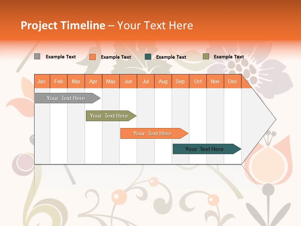 Panellabel Plant Deco PowerPoint Template