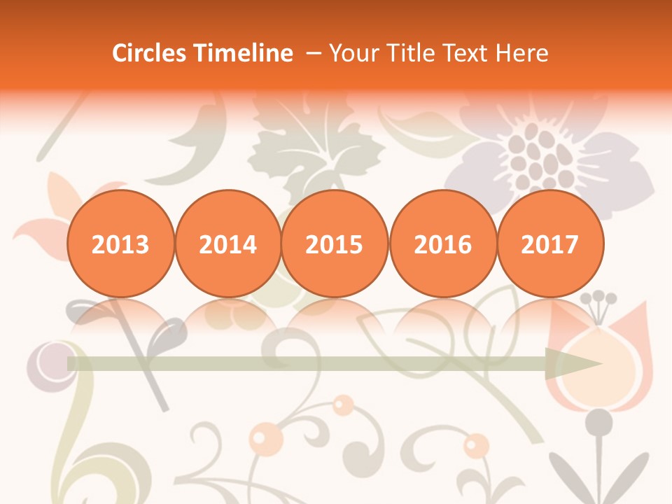 Panellabel Plant Deco PowerPoint Template