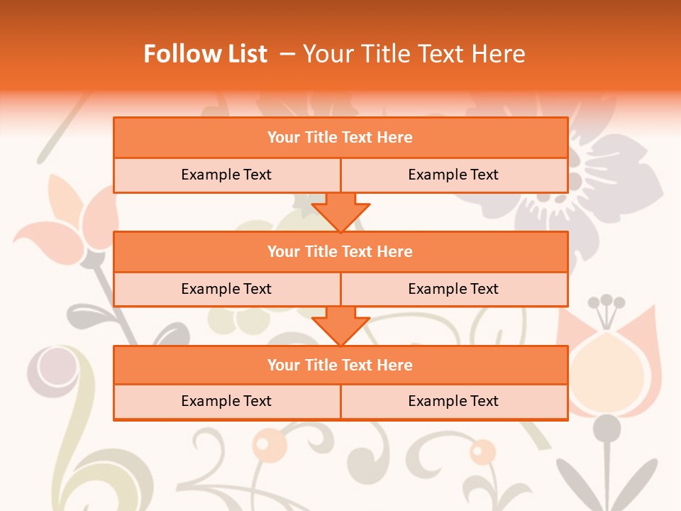 Panellabel Plant Deco PowerPoint Template