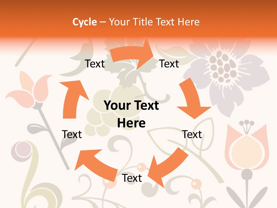 Panellabel Plant Deco PowerPoint Template