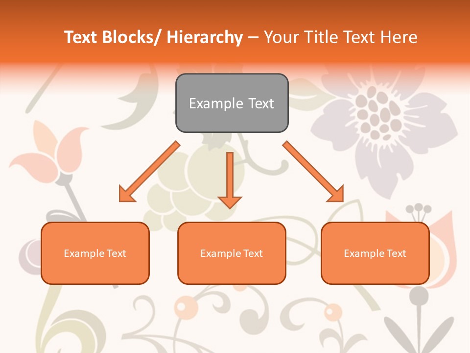 Panellabel Plant Deco PowerPoint Template