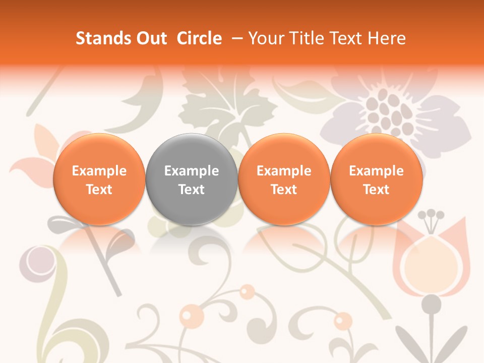 Panellabel Plant Deco PowerPoint Template