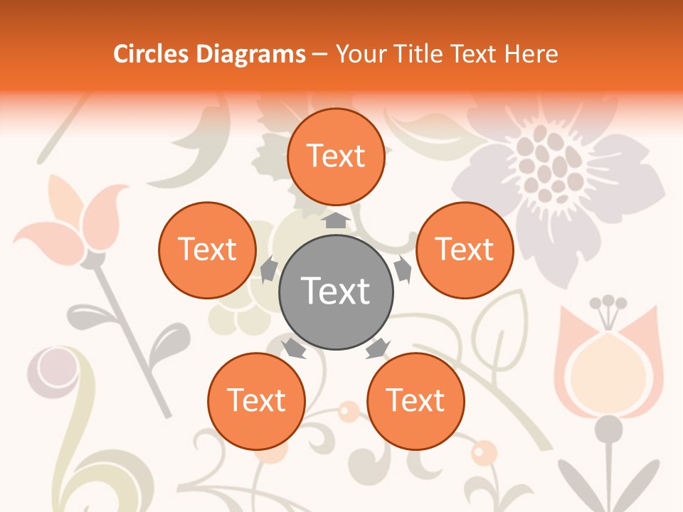 Panellabel Plant Deco PowerPoint Template