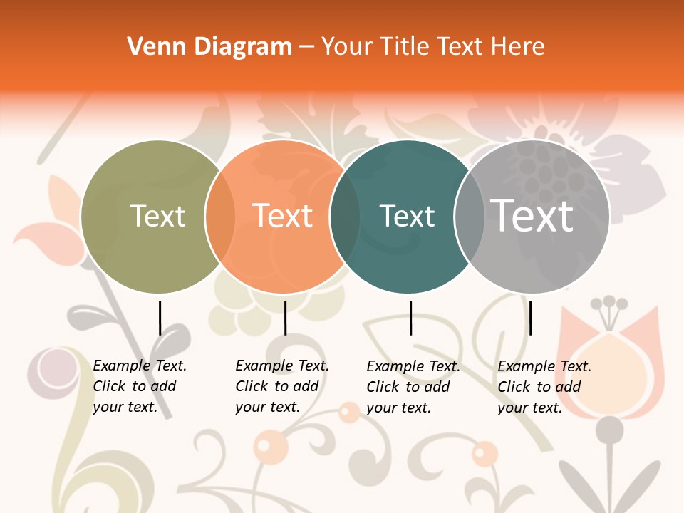 Panellabel Plant Deco PowerPoint Template