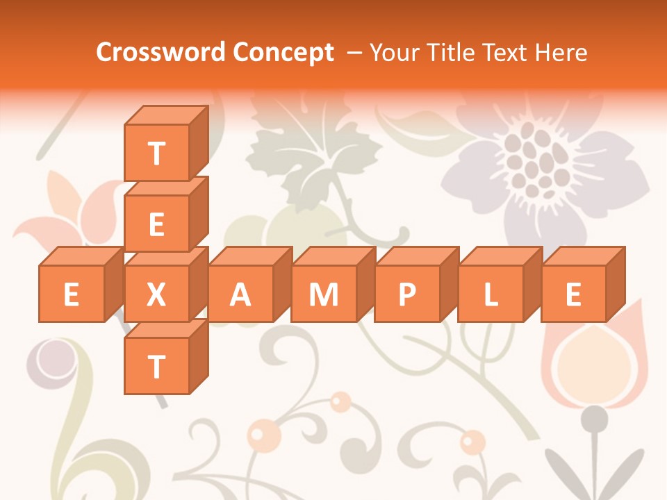 Panellabel Plant Deco PowerPoint Template