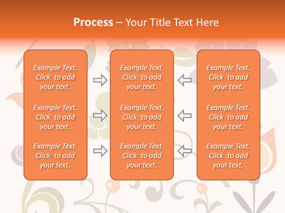Panellabel Plant Deco PowerPoint Template