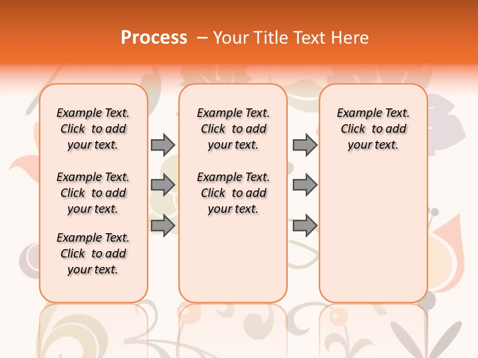 Panellabel Plant Deco PowerPoint Template
