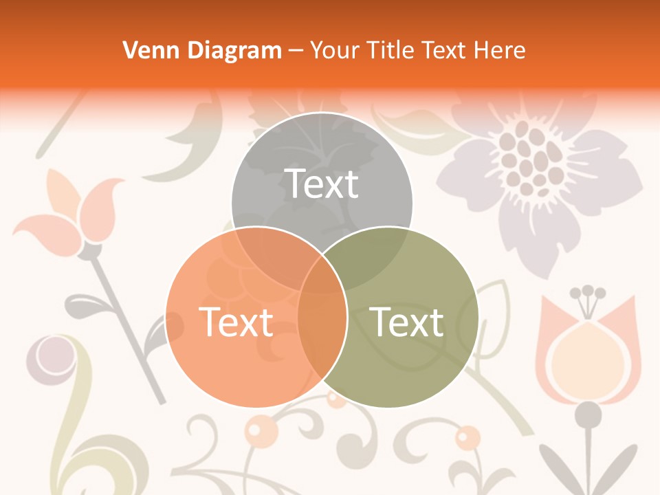Panellabel Plant Deco PowerPoint Template