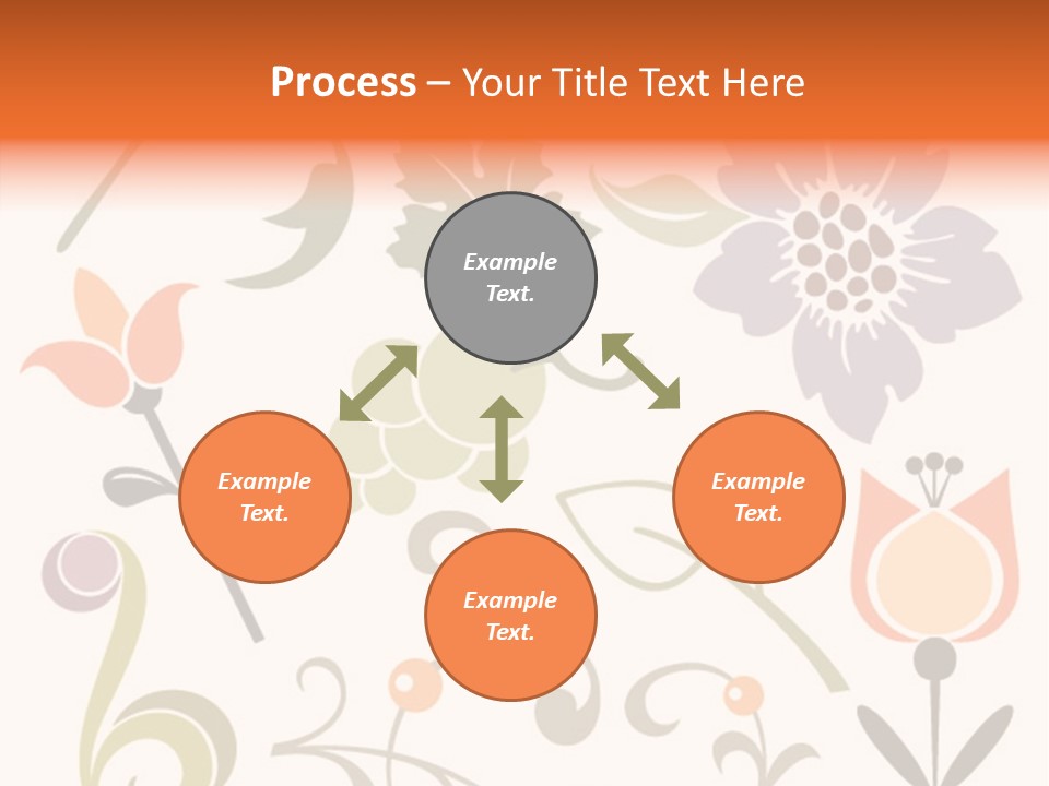 Panellabel Plant Deco PowerPoint Template