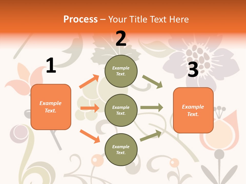 Panellabel Plant Deco PowerPoint Template
