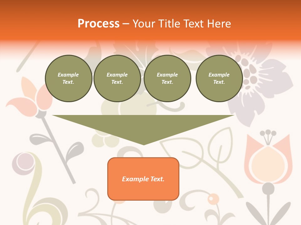 Panellabel Plant Deco PowerPoint Template