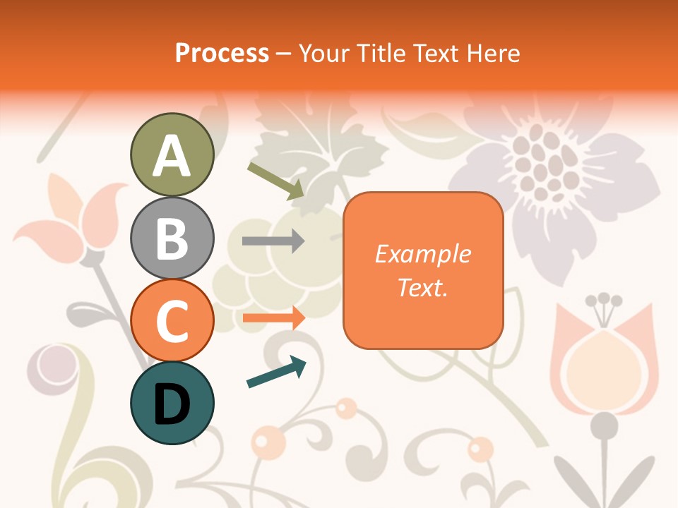 Panellabel Plant Deco PowerPoint Template