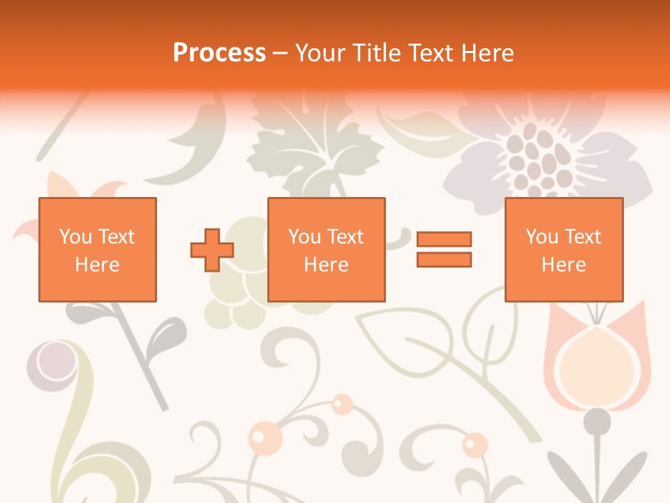 Panellabel Plant Deco PowerPoint Template