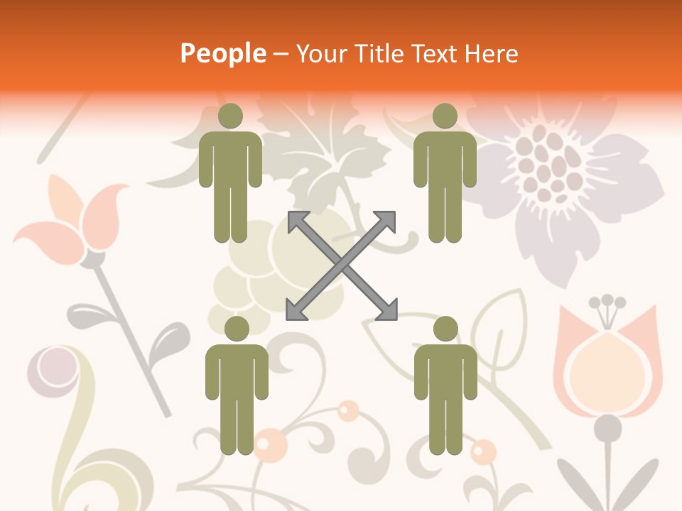 Panellabel Plant Deco PowerPoint Template