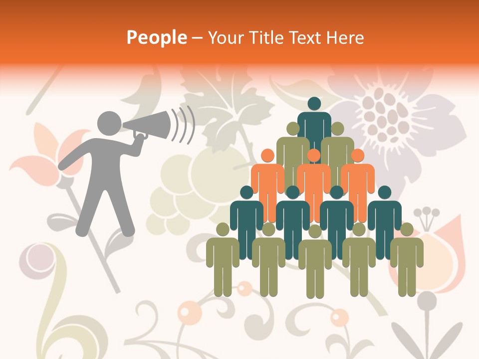 Panellabel Plant Deco PowerPoint Template