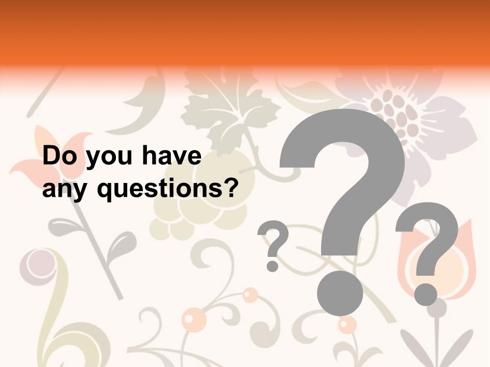 Panellabel Plant Deco PowerPoint Template