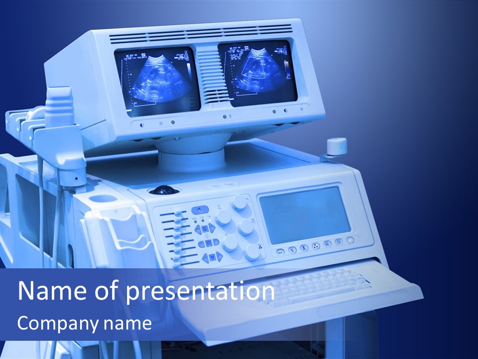 Unborn Medical White PowerPoint Template