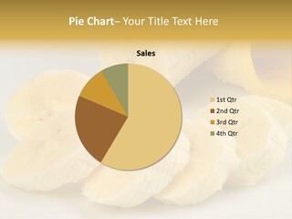 Sliced Plate Food PowerPoint Template